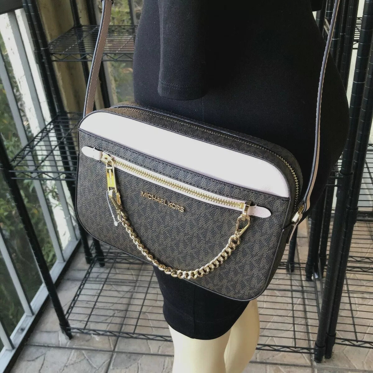 Brown michael kors outlet bags