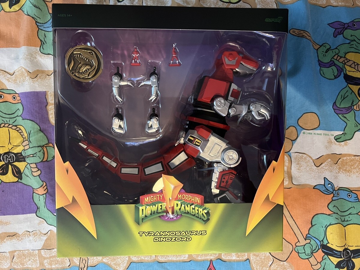 MIGHTY MORPHIN POWER Rangers - Figurine Ultimates Super7 - Tyrannosaurus Dinozor EUR 119,00