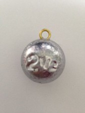 25pcs. 2 1/2oz Cannon Ball Sinkers, Weights, Fishing, Lead