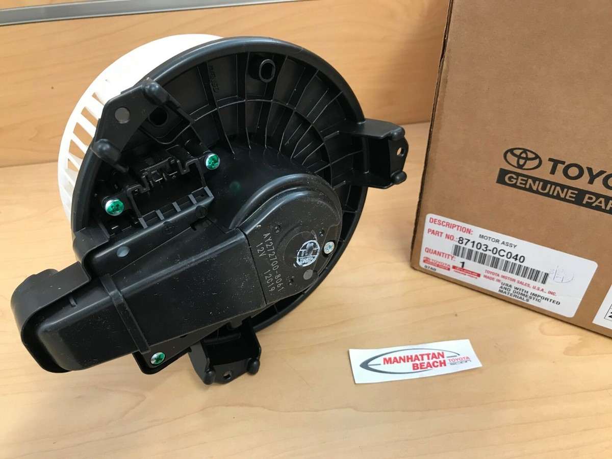 GENUINE TOYOTA 2007-2021 TUNDRA FACTORY A/C Heater Blower Motor