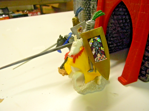 2 1973 4th series Timpo Visor Jousting Knights 1/32 (June. Listing) - Picture 4 of 9