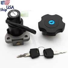 Electrical Ignition Switch Fuel Gas Cap Cover Key For Yamaha FZR600 1989-1993