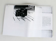 CANON F-1 CAMERA MANUAL, XEROX COPY