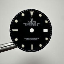 Rolex Explorer 2 II dial 16570 16550 black vintage