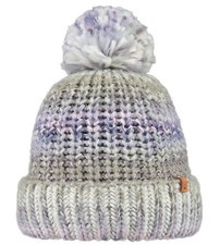 2024 NEW ADULT BARTS BEANIE JEVON HAT PURPLE KNIT  POM