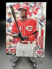 2020 Topps Update Base #U-29 Aristides Aquino - Cincinnati Reds Rookie Debut