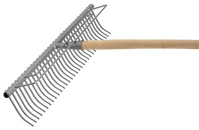 Flora Rasenrechen pulverbeschichtet, robuste Ausführung, 100 cm, 02290-100