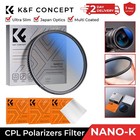 K&F Concept CPL 43-82mm Circular Polarizing Ultra-Slim Camera Lens Filter NANO-K