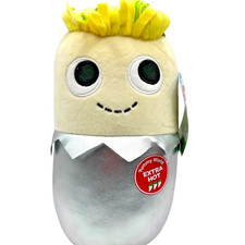 Kawaii Kidrobot Yummy World Burt the Burrito Extra Hot 10  Plush Stuffed Sz Med