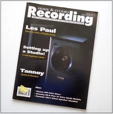HOME & STUDIO RECORDING - Feb 1993 - Les Paul - Setting Up A Studio Magazine