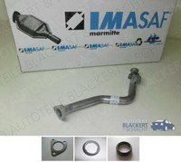 Imasaf Auspuff Hosenrohr, Abgasrohr FüR Audi 80
