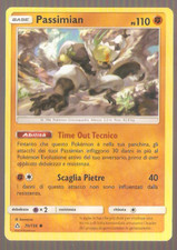 CARTA CARD Pokèmon POKEMON TM Sole e Luna Passimian base ps 110 70/156