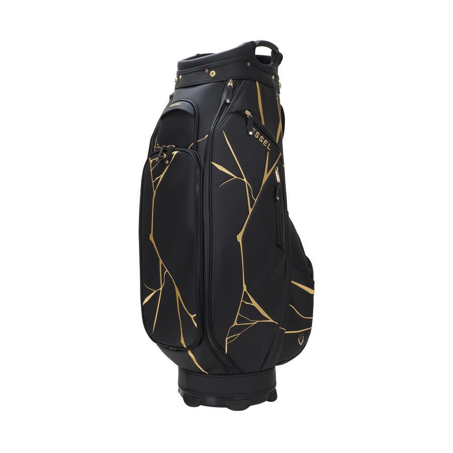 バッグ MIDDLE DISTANCE : VESSEL BAG Player V Golf Stand Bag | Premium Golf Bag - Black