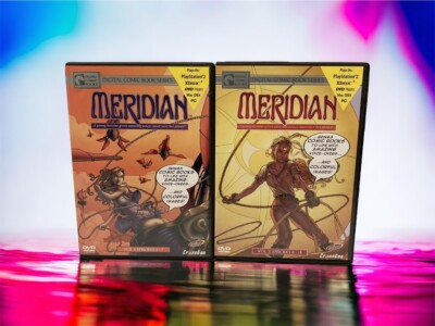 Meridian Digital Comic Book Volume 1 & 2 - DVD Lot Of 2 Episodes 1-14 2003