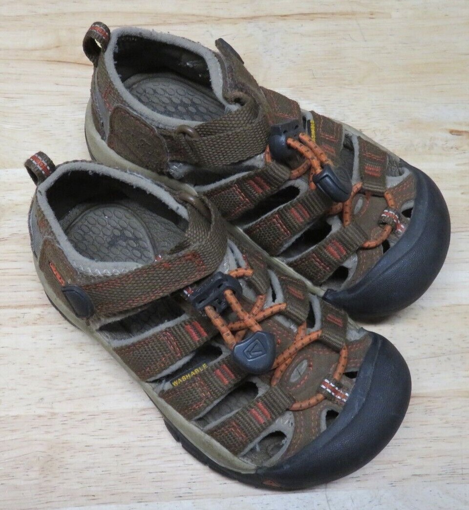 Sandali impermeabili KEEN Newport H2 Jr bambini 10 marroni spiaggia lago piscina scarpe