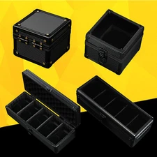 Aluminum Suitcase Case Display Storage Watch Box Case Watch Bracket Box New