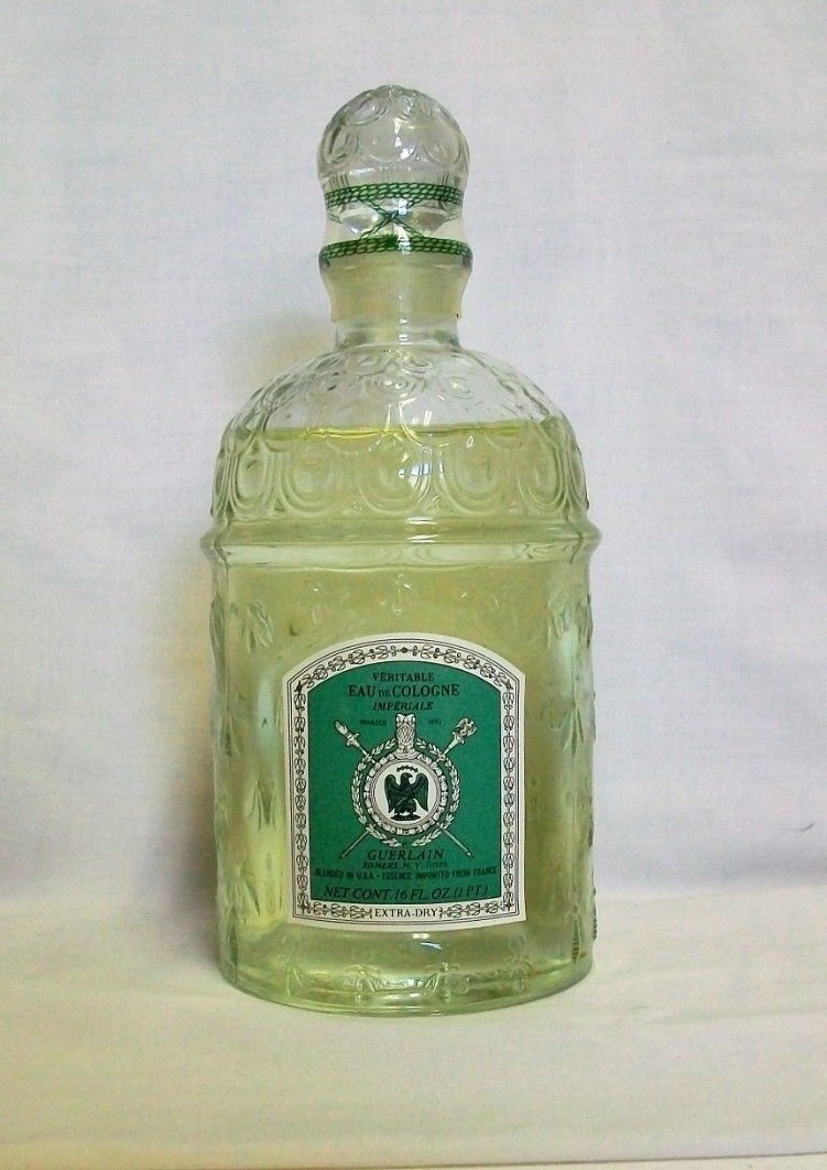 Vintage Guerlain Imperiale Extra Dry Eau de Cologne 16 oz New