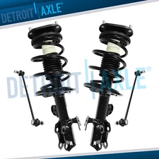 Front Struts w/ Coil Spring Assembly Sway Bar Ends Kit for 2008 - 2015 Scion xB