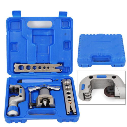 Alloy Steel Refrigeration Eccentric Cone Pipe Cutter Flaring Flare Tool Kit AU - Picture 2 of 10