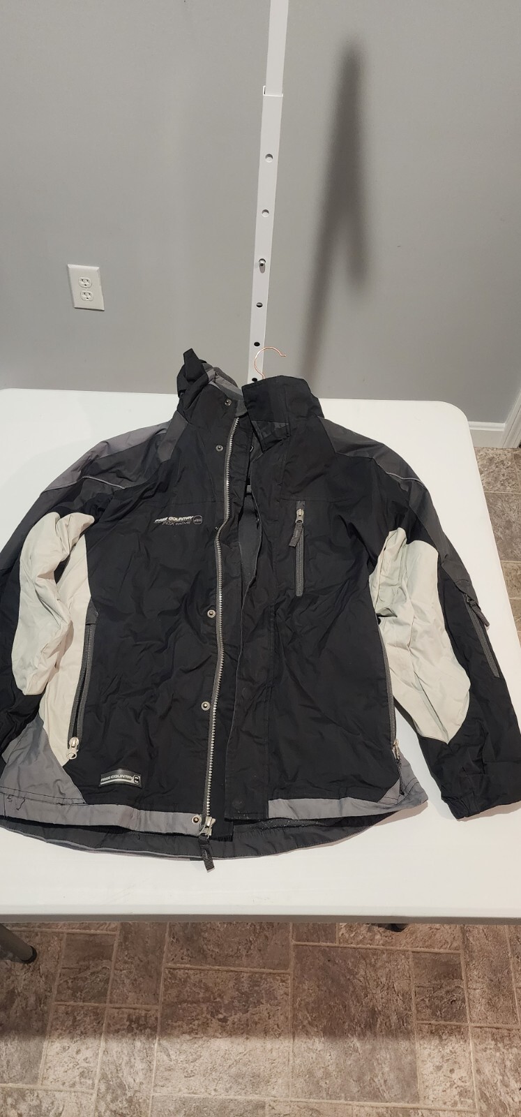 Y2k Free Country Men's Size XL (Fits like Medium) Jacket Black Polyester