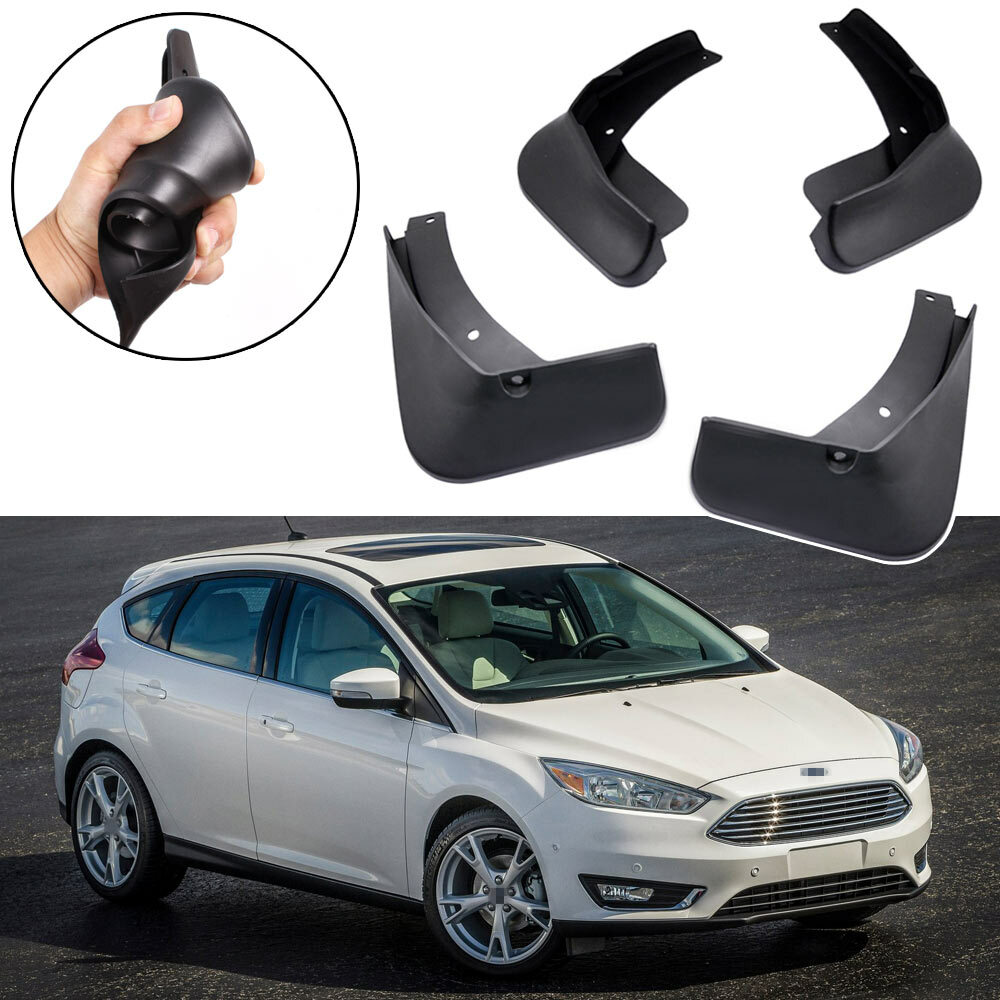 Mud Flaps Splash Guard Fender Car Mudguard for Ford Focus 5-Door 2015-2018 16 17-image