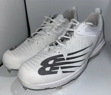 New Balance FuelCell 4040 V6 White Metal Baseball Cleats Mens Size 14- L4040TW6