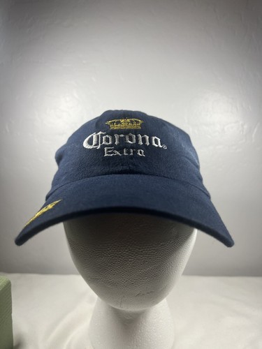 Corona Extra Beer Hat Baseball Cap Cerveza Dark Blue Strapback One Size - Picture 15 of 15