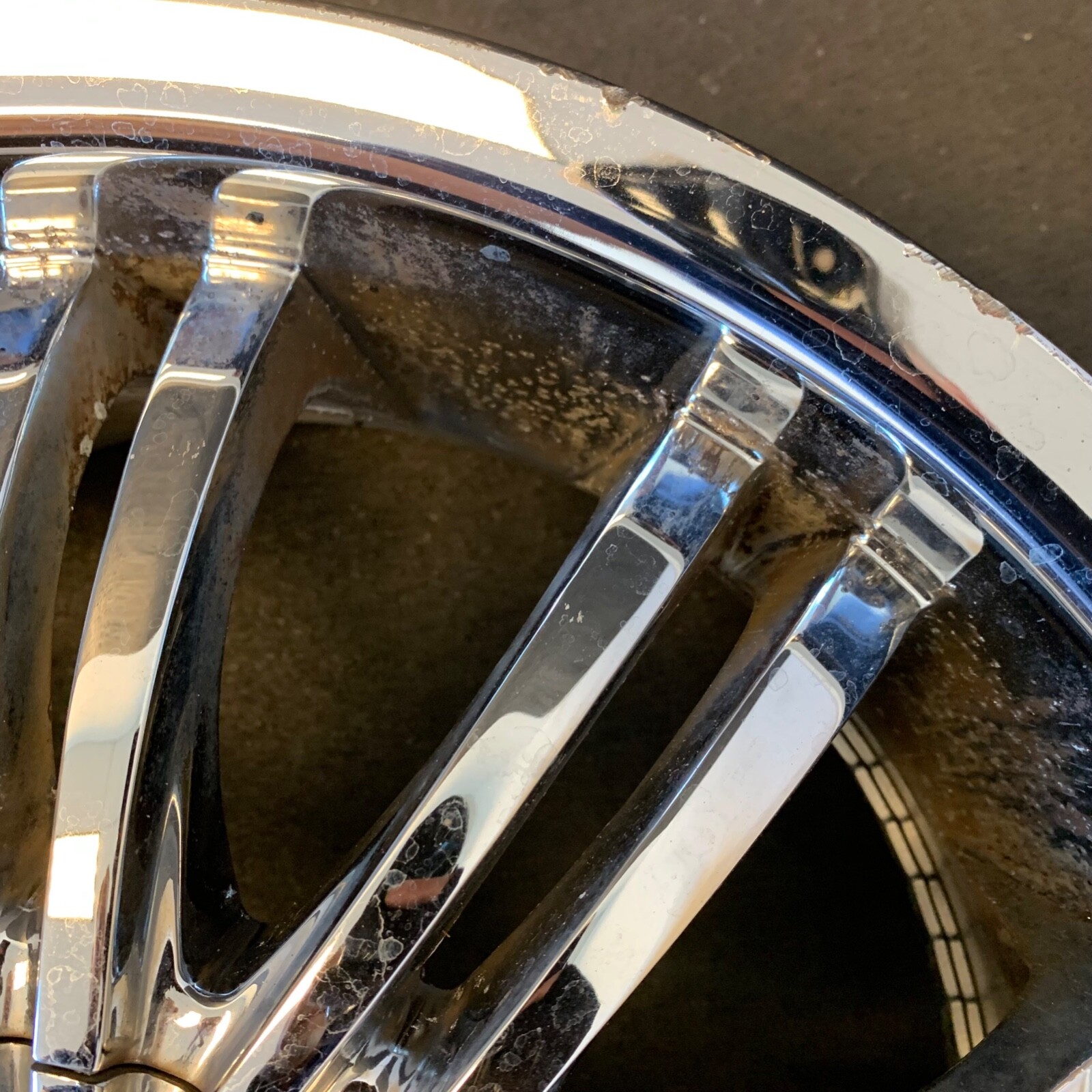 (4) Avenue 601 Chrome Wheels Rims + Caps 17x7.5 et40 5x100/5x114.3 TPMS eBay