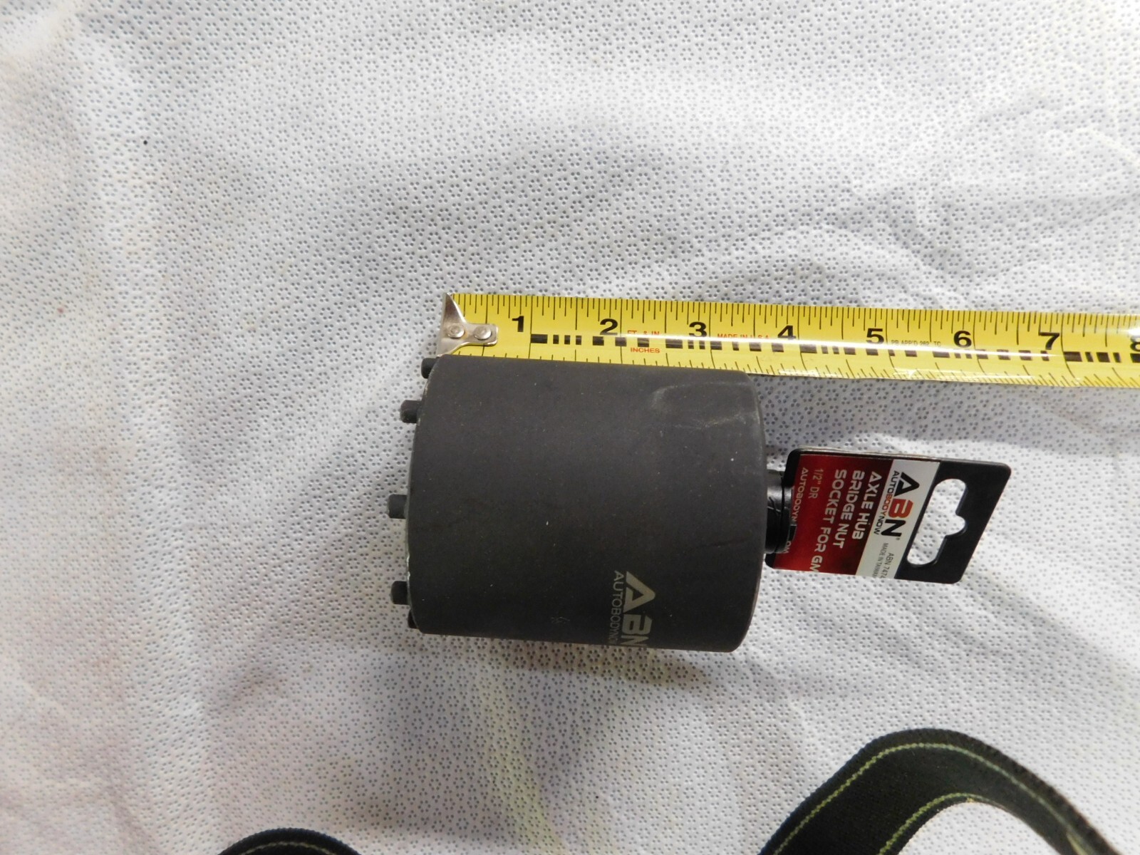 ABN AXLE HUB BRIDGE NUT SOCKET 1/2"- PROCEEDS BENEFIT THE DENVER TOOL LIBRARY