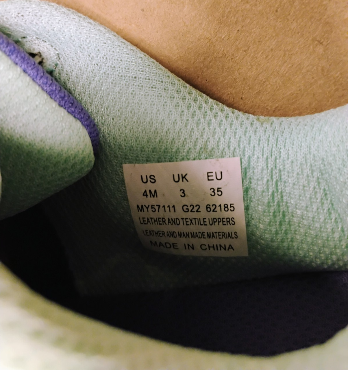 Merrell Kids Trail Chaser scarpe da trekking elastico pizzo ragazze taglia 4 grigio multicolore