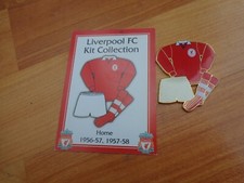LIVERPOOL DANBURY MINT KIT COLLECTION 1957-58 HOME SHIRT ENAMEL PLAQUE BADGE