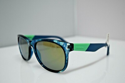 Carrera Authentic Blue Translucent Mirrored 5010/S 8HB3U 55-17-145