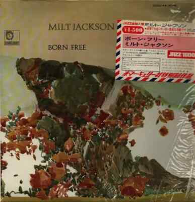 Milt Jackson Born Free OBI STICKER JAPAN NEAR MINT Limelight Vinyl LP