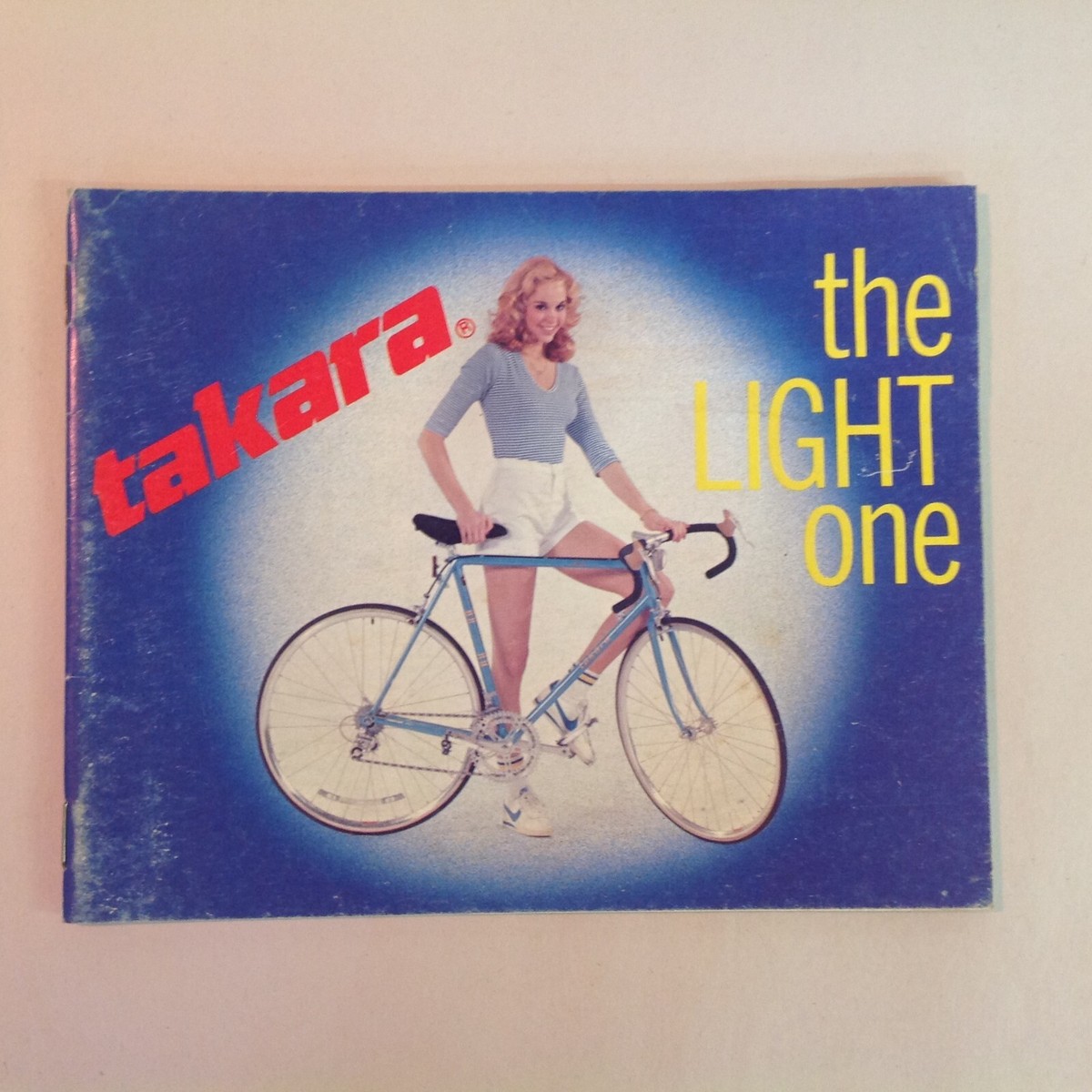 Vtg 1982 Color Takara The Light One Japanese Bicycle Bike Catalog