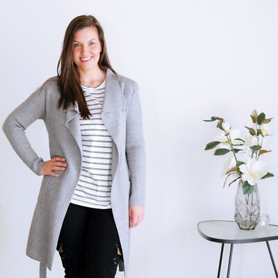 khaki cardigan ladies