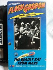 Flash Gordon: The Deadly Ray from Mars (VHS)
