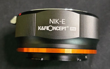 K F Concept Lens mount adapter Compatible with Nikon AI Nikkor F Mount Lens to S