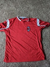 AC Milan Vintage Jersey Shirt Red XL Football Soccer