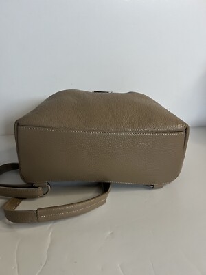 NWT I Medici Italian 2-way wear Leather Pebble Backpack Handbag. NWT I Medici Firenze 2-way Wear Italian Leather Pebble  main image 4
