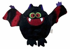 Russ Berrie Vampire Bat Plush Bean Stuffed Animal VTG Halloween 2000 5 Inch 3292