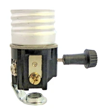3-TERMINAL NITE-LITE LAMP PART SOCKET W/ HICKEY  TR-49
