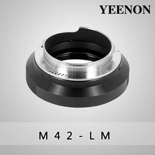 YEENON M42-LM Adapter - M42 Mount Lens to Leica M Mount (No rangefinder coupled) - Picture 2 of 3