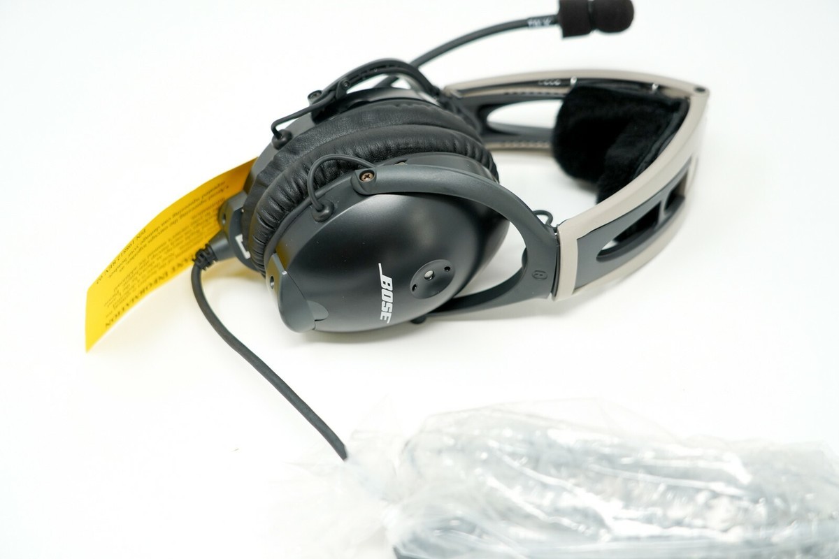 BOSE X Aviation Headset with Single Plug Military noise canceling