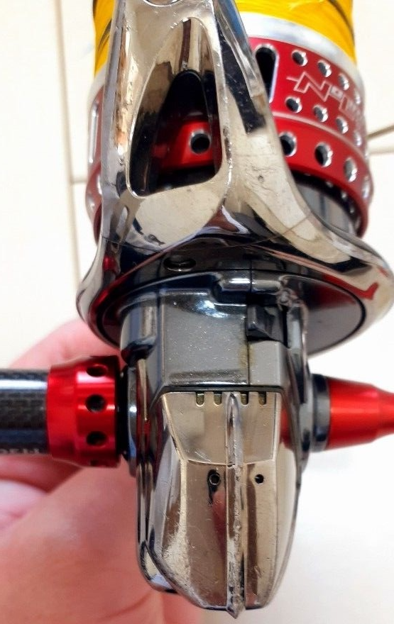 SHIMANO 07 STELLA 2500S Spinning Reel Fully Customized Red