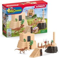 Schleich 42657 Dino Tempel Klein, Ab 5 Jahren, Dinosaurs - Spielset, 124 Teile