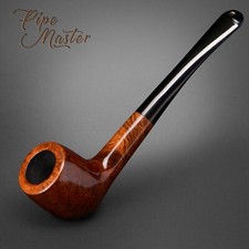 Mr. Brog HAND MADE WOODEN TOBACCO SMOKING PIPE  126 Spy  Brown BRIAR + BOX