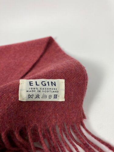 Johnstons of Elgin 100% Cashmere Scarf made in Scotland - Picture 5 of 7