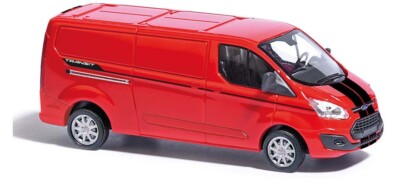 HO Scale Vehicles - 52440 - Ford Transit Custom flat roof panel van, rally