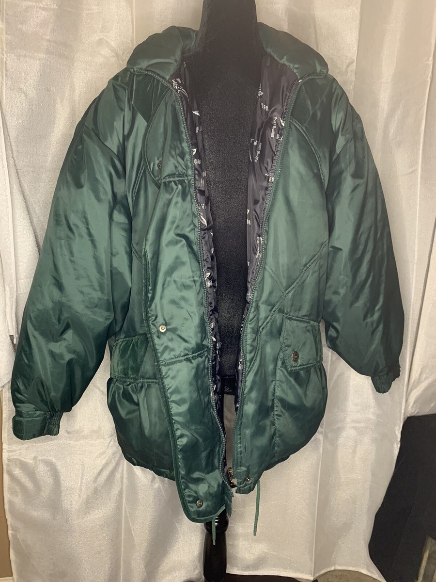 Vintage 90s Triple Fat Goose Down Coat Winter Jacket Parka Size