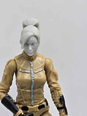 3d Printed STAR WARS ADULT OMEGA Head 1:18 3 3/4'' GI Joe 25th Anniversary B78